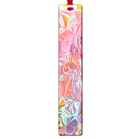 Marbling art Large Book Marks from ArtsNow.com Front