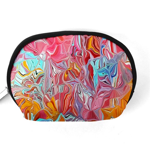 Marbling art Accessory Pouch (Medium) from ArtsNow.com Back