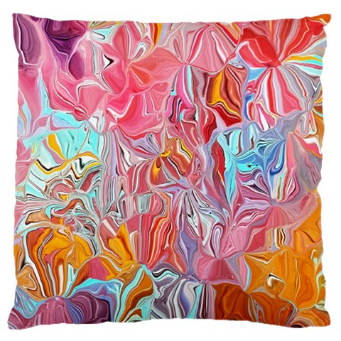 Marbling art Standard Premium Plush Fleece Cushion Case (One Side) from ArtsNow.com Front