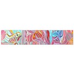 Marbling art Small Premium Plush Fleece Scarf