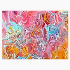 Marbling art Roll Up Canvas Pencil Holder (M) from ArtsNow.com Front