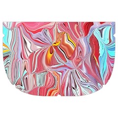 Marbling art Make Up Case (Large) from ArtsNow.com Side Right