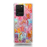 Marbling art Samsung Galaxy S20 Ultra 6.9 Inch TPU UV Case