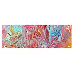 Marbling art Banner and Sign 6  x 2 