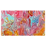 Marbling art Banner and Sign 7  x 4 