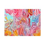 Marbling art Premium Plush Fleece Blanket (Mini)