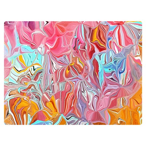 Marbling art Premium Plush Fleece Blanket (Extra Small) from ArtsNow.com 40 x30  Blanket Front