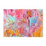 Marbling art Crystal Sticker (A4)