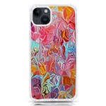 Marbling art iPhone 14 Plus TPU UV Print Case