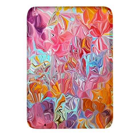 Marbling art Rectangular Glass Fridge Magnet (4 pack) from ArtsNow.com Front