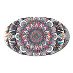 Pattern Nature Oval Magnet