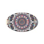 Pattern Nature Sticker Oval (10 pack)