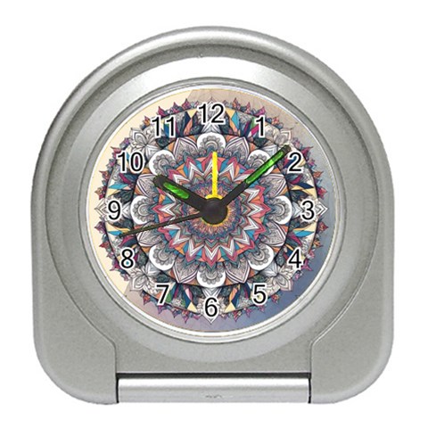 Pattern Nature Travel Alarm Clock from ArtsNow.com Front