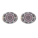 Pattern Nature Cufflinks (Oval)