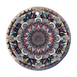 Pattern Nature Round Ornament (Two Sides)