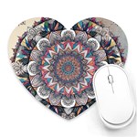 Pattern Nature Heart Mousepad