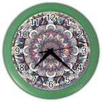 Pattern Nature Color Wall Clock