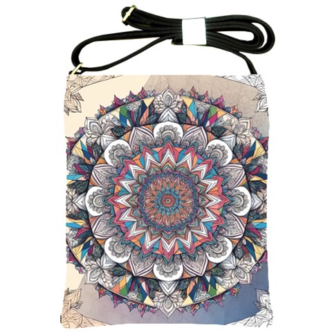 Pattern Nature Shoulder Sling Bag from ArtsNow.com Front