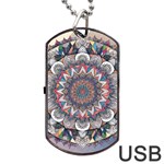 Pattern Nature Dog Tag USB Flash (One Side)