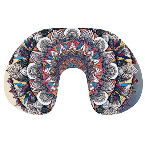 Pattern Nature Travel Neck Pillow from ArtsNow.com Front