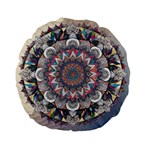 Pattern Nature Standard 15  Premium Flano Round Cushions