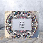 Pattern Nature White Tabletop Photo Frame 4 x6 