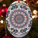 Pattern Nature UV Print Acrylic Ornament Oval