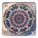 Pattern Nature Square Glass Fridge Magnet (4 pack)