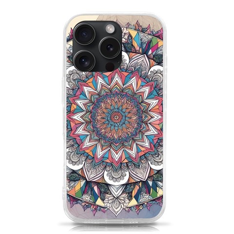 Pattern Nature iPhone 15 Pro TPU UV Print Case from ArtsNow.com Front