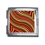 Waves Pattern Abstract Neutrals Mega Link Italian Charm (18mm)