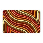 Waves Pattern Abstract Neutrals Magnet (Rectangular)