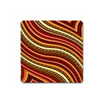 Waves Pattern Abstract Neutrals Square Magnet