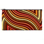 Waves Pattern Abstract Neutrals Pencil Case