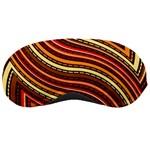 Waves Pattern Abstract Neutrals Sleep Mask