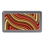 Waves Pattern Abstract Neutrals Memory Card Reader (Mini)