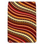 Waves Pattern Abstract Neutrals Removable Flap Cover (L)