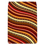 Waves Pattern Abstract Neutrals Removable Flap Cover (S)