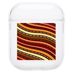 Waves Pattern Abstract Neutrals Soft TPU AirPods 1/2 Case