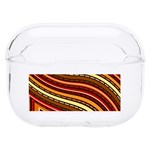 Waves Pattern Abstract Neutrals Hard PC AirPods Pro Case