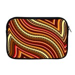 Waves Pattern Abstract Neutrals Apple MacBook Pro 17  Zipper Case