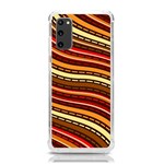 Waves Pattern Abstract Neutrals Samsung Galaxy S20 6.2 Inch TPU UV Case