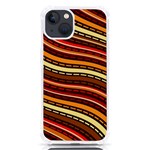 Waves Pattern Abstract Neutrals iPhone 13 TPU UV Print Case