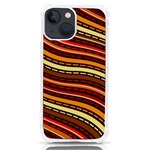 Waves Pattern Abstract Neutrals iPhone 13 mini TPU UV Print Case