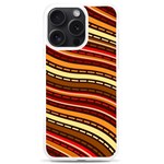 Waves Pattern Abstract Neutrals iPhone 15 Pro Max TPU UV Print Case