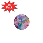 Cells Fluid Bubbles 1  Mini Buttons (10 pack) 