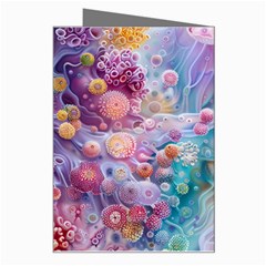 Cells Fluid Bubbles Greeting Card from ArtsNow.com Right