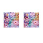 Cells Fluid Bubbles Cufflinks (Square)