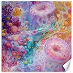 Cells Fluid Bubbles Canvas 12  x 12 