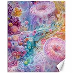 Cells Fluid Bubbles Canvas 16  x 20 