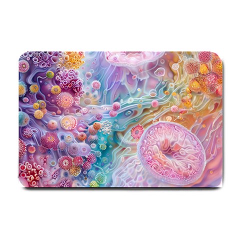 Cells Fluid Bubbles Small Doormat from ArtsNow.com 24 x16  Door Mat